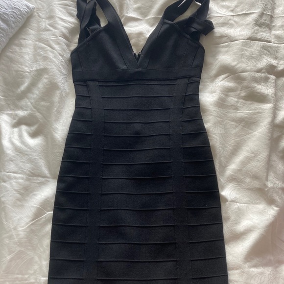 GUESS black bandage dress - Picture 2 of 7